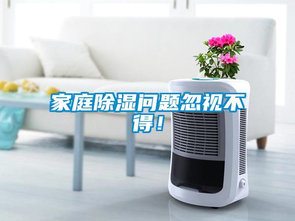 家庭除濕問(wèn)題忽視不得！