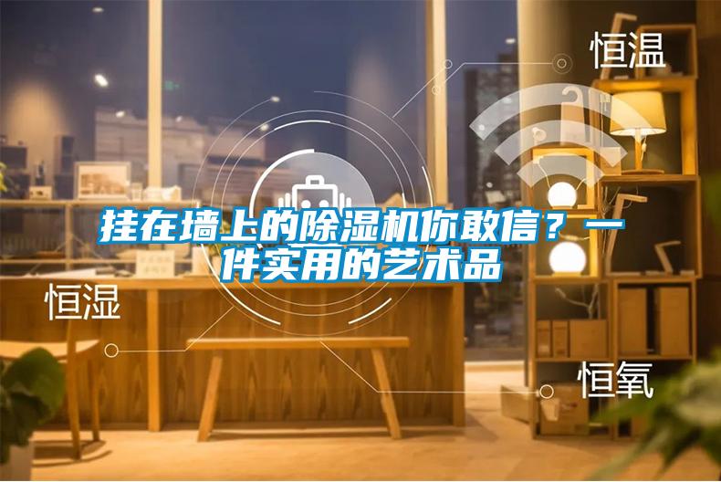 掛在墻上的除濕機(jī)你敢信？一件實(shí)用的藝術(shù)品