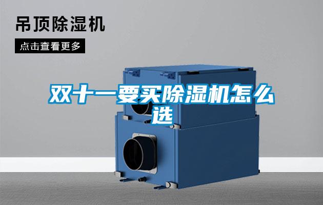 雙十一要買除濕機(jī)怎么選