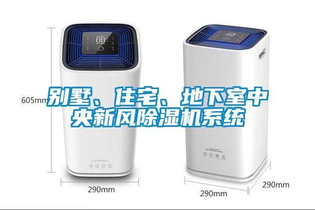別墅、住宅、地下室中央新風(fēng)除濕機(jī)系統(tǒng)