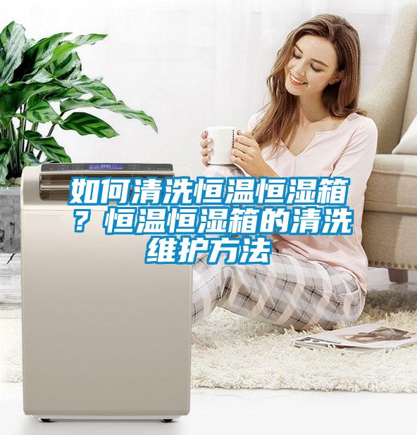 如何清洗恒溫恒濕箱？恒溫恒濕箱的清洗維護(hù)方法