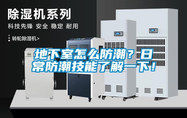 地下室怎么防潮？日常防潮技能了解一下！