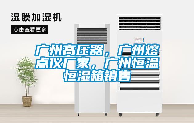廣州高壓器，廣州熔點(diǎn)儀廠家，廣州恒溫恒濕箱銷售