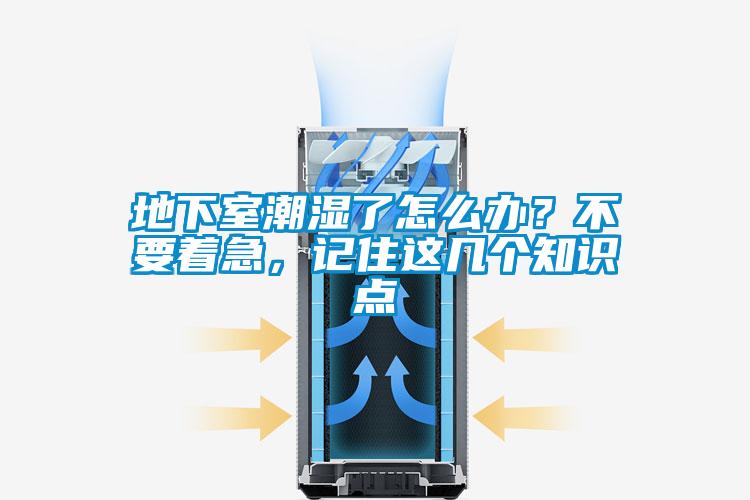 地下室潮濕了怎么辦？不要著急，記住這幾個(gè)知識(shí)點(diǎn)