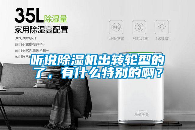 聽說除濕機(jī)出轉(zhuǎn)輪型的了，有什么特別的??？