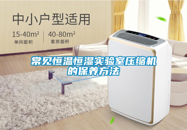 常見(jiàn)恒溫恒濕實(shí)驗(yàn)室壓縮機(jī)的保養(yǎng)方法