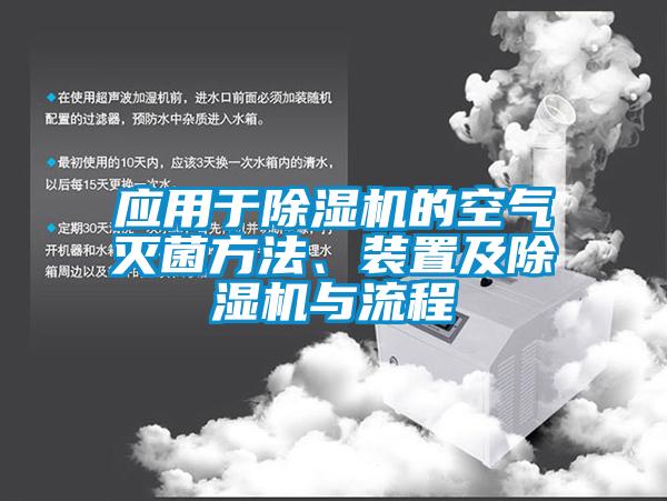 應(yīng)用于除濕機(jī)的空氣滅菌方法、裝置及除濕機(jī)與流程