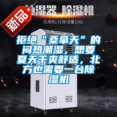 拒絕“桑拿天”的悶熱潮濕，想要夏天干爽舒適，北方也需要一臺除濕機