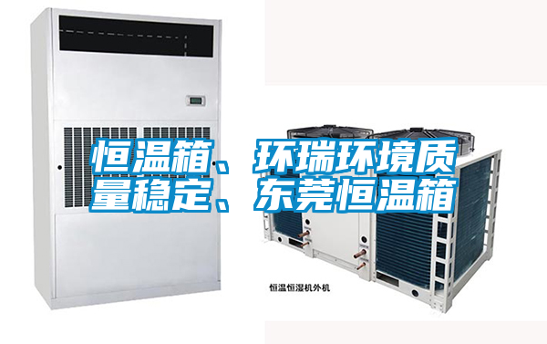 恒溫箱、環(huán)瑞環(huán)境質量穩(wěn)定、東莞恒溫箱