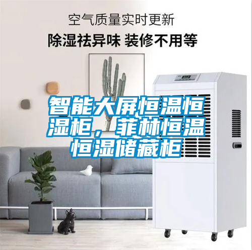 智能大屏恒溫恒濕柜，菲林恒溫恒濕儲藏柜