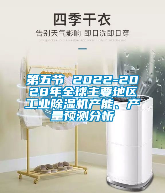 第五節(jié) 2022-2028年全球主要地區(qū)工業(yè)除濕機(jī)產(chǎn)能、產(chǎn)量預(yù)測(cè)分析