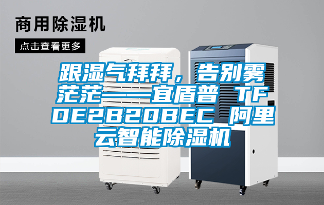 跟濕氣拜拜，告別霧茫?！硕芷?TFDE2B20BEC 阿里云智能除濕機(jī)