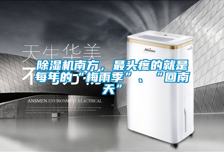 除濕機(jī)南方，最頭疼的就是每年的“梅雨季”、“回南天”