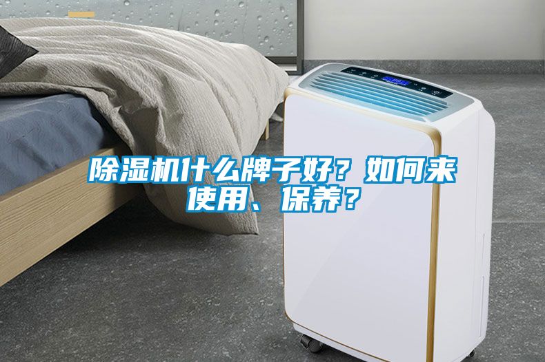 除濕機什么牌子好？如何來使用、保養(yǎng)？