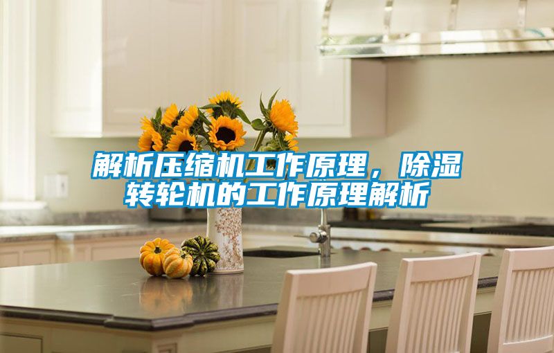 解析壓縮機(jī)工作原理，除濕轉(zhuǎn)輪機(jī)的工作原理解析