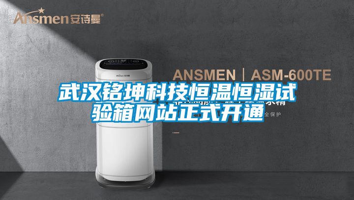 武漢銘坤科技恒溫恒濕試驗(yàn)箱網(wǎng)站正式開(kāi)通