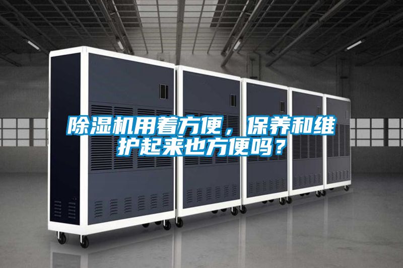 除濕機(jī)用著方便，保養(yǎng)和維護(hù)起來也方便嗎？